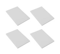 Blocs de tampons en caoutchouc, 10 pièces, matériau de sculpture souple de qualité supérieure pour bricolage, impression de timbres, artisanat, artistes professionnels débutants, (Blanche)