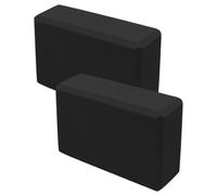 Blocs de yoga | 2 blocs antidérapants en mousse EVA de haute densité | cales de soutien pour entraînement à domicile, gym, étirements, yoga chaud, méditation et rééducation physique