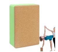 Blocs de yoga antidérapants haute densité - Bloc d'exercice portable léger pour pilates, fitness, méditation, yoga | Soutien de stabilité d'entraînement, équipement de gym à domicile, professionnel