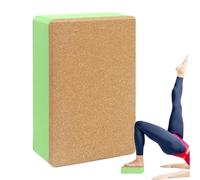 Blocs de yoga antidérapants - Outil de soutien | Brique d'entraînement en bois EVA haute densité 22,9 x 15,2 x 7,6 cm - Aide à la stabilité légère et portable pour Pilates, fitness, méditation