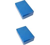 Blocs De Yoga En Mousse - 2 Pièces Briques Yoga En Mousse EVA À Haute Densité | Antidérapant Brique De Sport | Bloc De Mousses Pour L'entraînement Du Yogas, Léger Et Aucune Odeur Irritante, Pilates