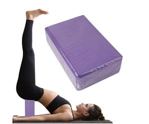 Blocs de Yoga en Mousse - Coussin Doux Antidérapant, Étirement Durable pour Yoga, Pilates | Support de Méditation, Accessoires pour Femmes et Hommes pour Pratiquer à Domicile
