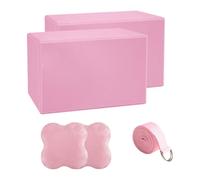 Blocs de Yoga en Mousse | Mousse Dense Antidérapante pour Pilates | Blocs de Yoga pour Méditation et Étirements,pour Voyage Fitness Gym Danse Exercice