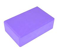 Blocs de yoga pour les étirements |Blocs de mousse EVA haute densité pour l'exercice et l'entraînement |Brique de yoga Secure Grip pour débutants/Pilates/physiothérapie |4 (Purple)