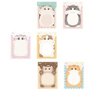 Blocs D'écriture Adhésifs En Forme D'animaux De Dessin Animé - Feuilles Adhésives Amovibles Polyvalentes Pour La Décoration Du Planificateur Et L'organisation Du Bloc-notes Réutilisable