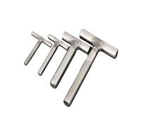 blocs d'écrous pour rail en t. Vis cylindrique en T en acier inoxydable M5 M6 M8 M10 M12, boulon à souder cylindrique en forme de clou(M5x50mm 5pcs)