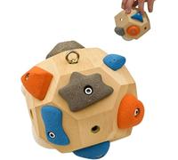 Blocs d'escalade de roche à la main , outil de force d'entraînement des doigts du grimpeur, ballon d'escalade 3D, n'importe où pour simuler l'escalade