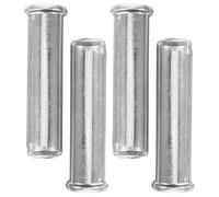 Blocs d'exercice à à la corde, poids pour corde à, métal argenté, 4Pcs, blocs lestés professionnels, pour à en fil d'acier, entraînement intensif
