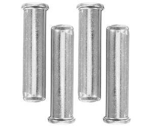 Blocs d'exercice à à la corde, poids pour corde à, métal argenté, 4Pcs, blocs lestés professionnels, pour à en fil d'acier, entraînement intensif