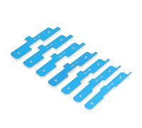 Blocs d'installation pour défonceuse et scie - 7 pièces en alliage d'aluminium, mesure précise de la profondeur de coupe, hauteur réglable pour fraises, scies de table et défonceuses, durables et