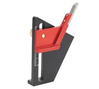 Blocs d'installation pour le travail du bois | Jauge de hauteur de scie de table, règle anodisée de 0 à 58 mm, guide de réglage de la hauteur pour marquage central, fabrication, perceuse, presse de