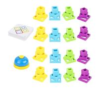 Blocs empilables pour , jeu de construction empilable pour la maternelle, jeu amusant pour la créativité et l'interaction familiale à Pâques, fête des