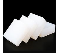Blocs en caoutchouc Bloc d'établi, Lot de 4 coussinets en silicone blanc 80 mm x 80 mm 2 mm-10 mm(5mm)