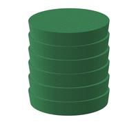 Blocs en mousse - Pierres d'arrangement florales sèches humides, boue artisanale de polystyrène, mousse verte cylindrique, fournitures décoratives pour projets floraux | Création de centres de table