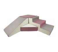 Set De 4 Blocs En Mousse Pour Le Jeu Blanc, Gris, Violet