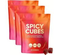 Blocs Épicés, Gommes Intimité, Bien-être Sérénité et Intimité - 30 pièces,3pcs