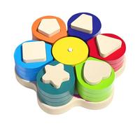 Blocs Géométriques d'Association Forme et Couleur | Tri de Formes | Couleur Et Forme - Jeu de Boîte de Tri pour Reconnaissance des Couleurs, Jouets Éducatifs d'apprentissage Précoce