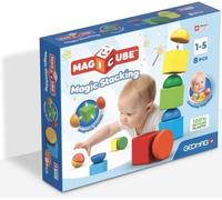 Blocs magnétiques - GEOMAG - Magicube 061 - 8 pieces - Empilables - Plastique recyclé