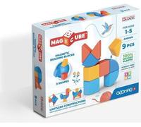 Blocs magnétiques - GEOMAG - Magicube 208 - 9 pieces - Formes variées - Animaux - Plastique recyclé