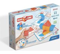 Blocs magnétiques - GEOMAG - Magicube Blocks & Cards - 16 pieces - Éducatif - Plastique recyclé