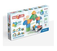 Blocs magnétiques - GEOMAG - Mon petit monde en formes - 25 pièces - Éducatif - Plastique recy s 12 mois