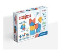 Blocs magnétiques - Magicube 208 - Formes variées - Animaux - Plastique recyclé - 9 pièces Jaune G