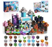 Blocs magnétiques - Minecraft 150 pièces - Bords scellés - Matériaux non toxiques - 4-12 ans