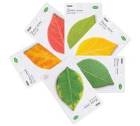 Blocs-Notes Adhésifs - Papier Pour Marquage Et Rappel,Notes Autocollantes Design En Forme De Feuilles,Pour Étudiants Enseignants Garçons Filles Salle De Classe Bibliothèque Bureau Dortoir