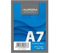 Blocs-notes Aurora A7 Quadrillé 5x5 - Lot de 10