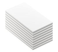Blocs-notes - Blocs-notes - Petits blocs-notes pour prendre des notes et attribuer des tâches - Facile à décoller - Papier 80 g/m² avec dos en carton - 50 feuilles - Lot de 8 - (7,6 x 12,7 cm) Produit