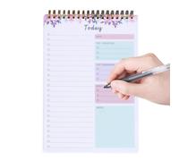 Blocs-Notes Checklist Quotidiens Portable Et Robuste 52 Feuilles De Rappels