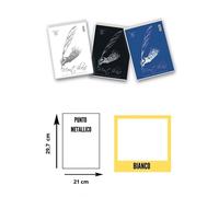 Blocs-notes Mont Blanc, lot de 10 pièces, blancs, sans lignes, format A4 (21 x
