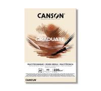 Blocs Papiers Graduate Mixed Media Naturel - A5 - 220g/m² - 30 feuilles
