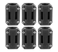 Blocs Pare-chocs Moto,Fydun 3 Paire 22/25/28mm Noire Protecteurs de Barre Anti-Crash de Nylon pour R1200GS R1150GS