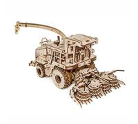 BlocteckToy Casse-tête 3D en bois pour adultes, FS80 mécanique 3D - Moissonneuse de fourrage, assemblage en 1 à 3 heures - Puzzle en bois fait à la main pour décoration d'intérieur, anniversaire (580