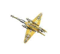 BlocteckToy Casse-tête 3D en métal marin pour adultes, 3D Steampunk mécanique raie en métal, kit de modélisme, décoration d'intérieur, cadeaux d'anniversaire (123 pièces)