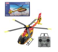 BlocteckToy Hélicoptères RC pour adultes, C190 Échelle 1/30 H145 Hélicoptère 2,4 G 6 CH Modèle d'avion volant gyroscopique à rotor unique avec positionnement du flux optique (version RTF)