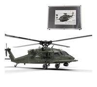 BlocteckToy Hélicoptères RC pour adultes, F09-V échelle 1/47 2,4 G 6 CH RC double sans balais à entraînement direct Flybarless 6G/3D modèle d'hélicoptère de cascade (version RTF)