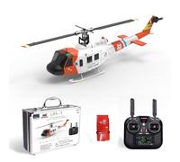BlocteckToy Hélicoptères télécommandés, 2,4 G 6 CH sans balais, entraînement direct 6 G, modèle d'hélicoptère RC Flybarless, avec positionnement GPS pour maintenir l'altitude, cadeau éducatif STEM