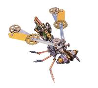 BlocteckToy Puzzle en métal 3D Steampunk avec insectes et abeilles mécaniques à monter soi-même, décoration d'intérieur, cadeaux d'anniversaire (157 pièces)