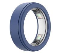 blodfune Bague de protection en silicone souple pour bague Galaxy, manchon léger et antidérapant, protection fine du capteur optique, coque compatible avec sommeil discret et entraînement, bleu foncé