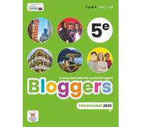 Bloggers 5e - Anglais (2026) - Livre de l'élève - Frédéric Chotard - Maison Des Langues - broché - Scolaire / Universitaire