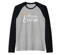 Blogging Queen Content Creator Influenceur des médias Sociaux Manche Raglan