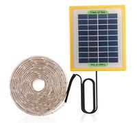 Blogiiup Lampe chauffante Solaire, Les lumières de Croissance à énergie Solaire 16, 4 Pieds Strip Lumineux avec Panneau Complet LUMIÈRES DE GLUILLE Fond-THEAUX DÉPISSION Lampe pour Garde Garde