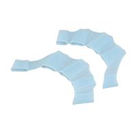 Blogiiup Palme des nageoires, 1 Paire Silicone nageant des nageoires à Main Les nageoires Palm Finger Gants Paddle M Taille