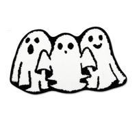Blogiiup Tapis d'halloween, Matrice de Bain fantôme 16x24in Tapis fantôme Effrayant Effrayant d'eau absorbante Halloween Non glissée sans Glissade décorations de Salle Bain sans glissière, style2