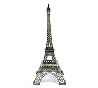Blogiiup Tour Eiffel Artificielle, Tour Eiffel Statue Metal Mini Mini décorative Paris Eiffel Tower Figurine Table Decoration 32cm, Mini Eiffel Tower