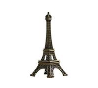 Blogiiup Tour Eiffel Artificielle, Tour Eiffel Statue Metal Mini Mini décorative Paris Eiffel Tower Figurine Table Decoration 18cm, Mini Eiffel Tower