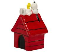 BLOGO Figurine de Collection Peanuts Snoopy, allongé sur sa Niche (12cm)