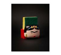 Blogo Icons Freedom (Frida Kalo) - Porte-brosse cosmétique multicolore en caoutchouc - Blending de maquillage, Application de fond de teint ou de correcteur